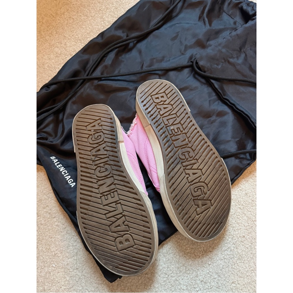 Balenciaga paris mule distress canvas sneakers - Picture 4 of 4